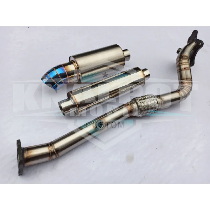 Jual Knalpot Mobil Downpipe Frontpipe Honda Brio Allnewbrio Briors Jazz