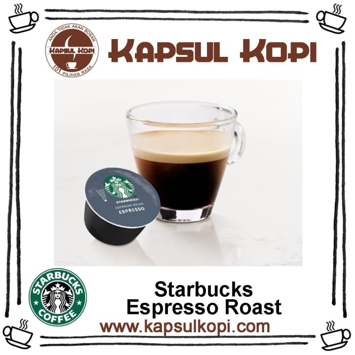 Jual Kopi - Starbucks Espresso Roast Kapsul Kopi Nescafe Dolce Gusto ...