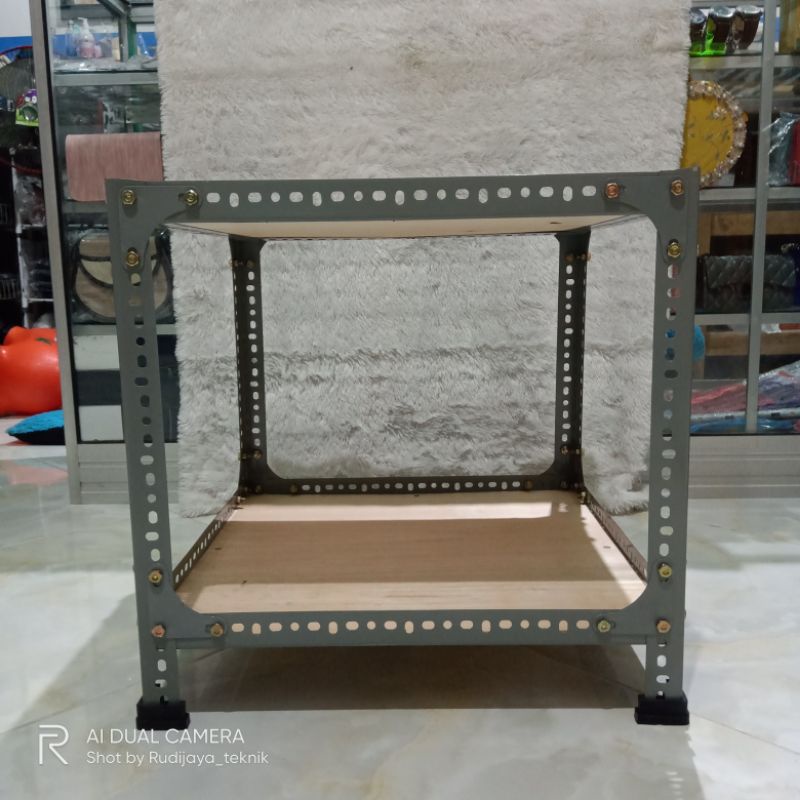 Jual MEJA RAK SIKU LUBANG (UK.53X53X53) | Shopee Indonesia