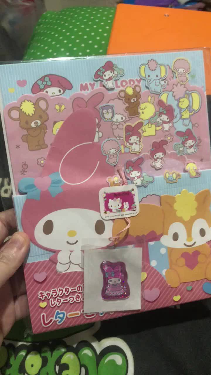 Jual MY MELODY SANRIO LETTER SET ORIGINAL NOTE PAD MEMO NOTE BOOK ...