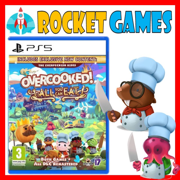 Jual PS5 Overcooked! / PS5 Overcooked All You Can Eat Game | Shopee ...