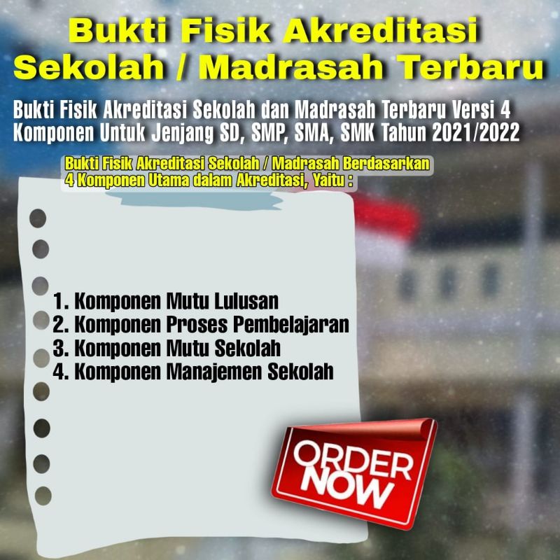 Jual Bukti Fisik Akreditasi Sekolah / Madrasah Terbaru | Shopee Indonesia