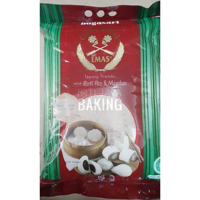 Jual BOGASARI CAKRA KEMBAR MAS TEPUNG PAO DAN MANTAO (REPACK) 1 KG ...