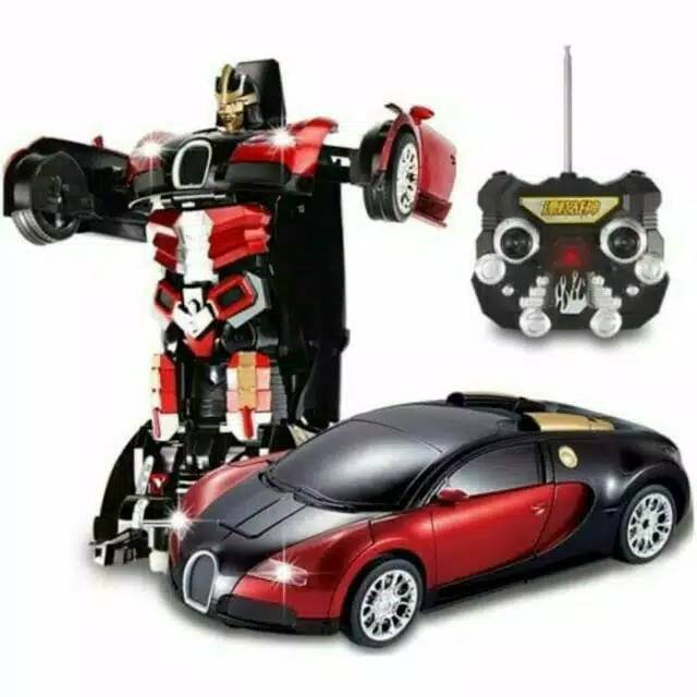 Jual Remote control Transformasi mobil jadi robot | Shopee Indonesia