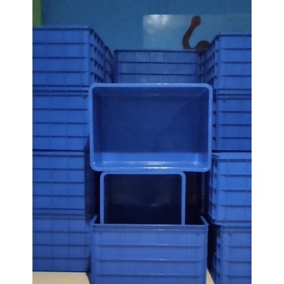 Jual Container Rabbit 7077 Biru kontainer industri serbaguna Plastik ...