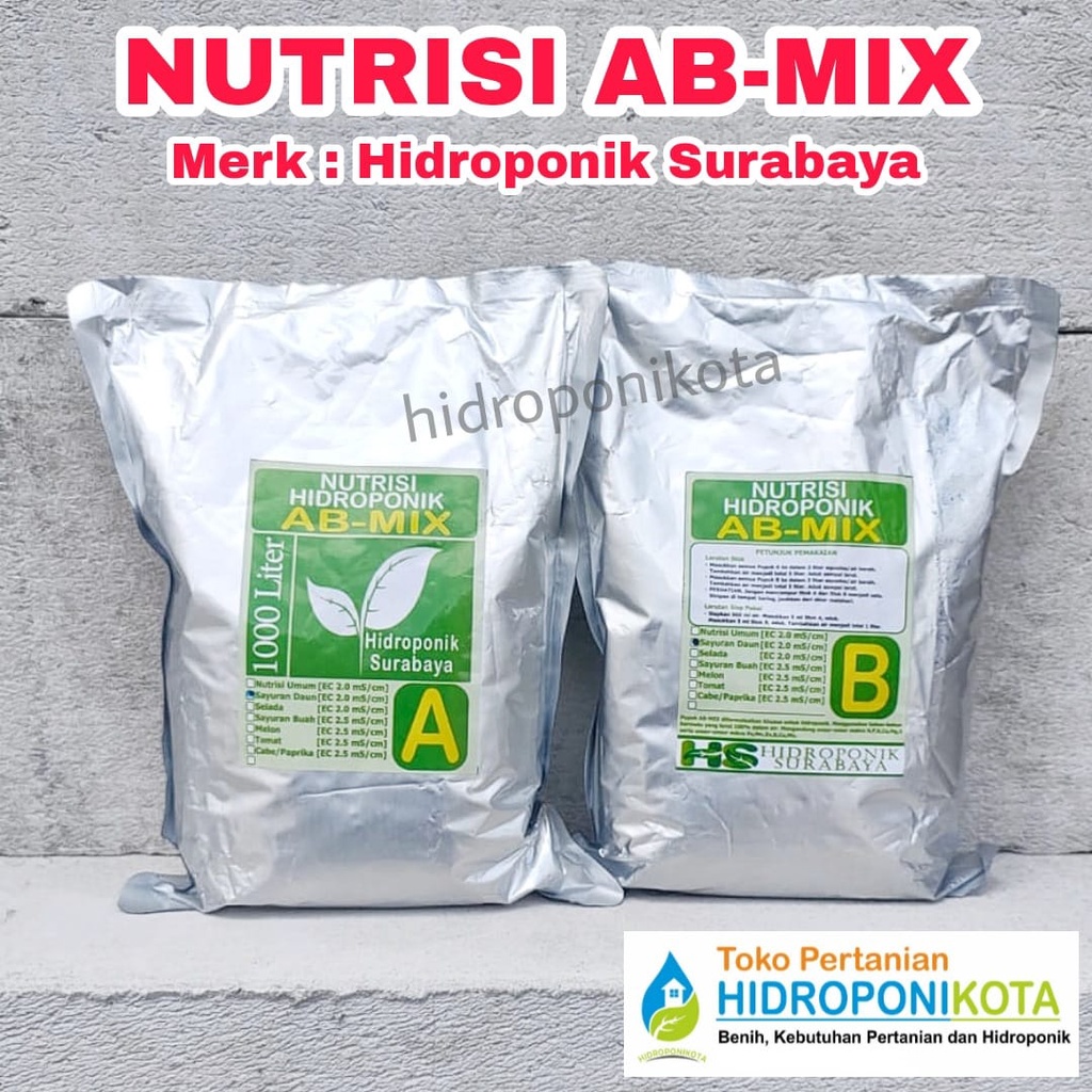 Jual HS - ABMIX 1.000 Liter - Nutrisi Sayur Daun - Umum - Selada ...