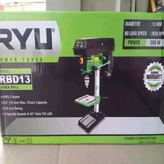 Jual Mesin Bor Duduk Tekiro Ryu Rbd Ryu Bench Drill Mm Shopee