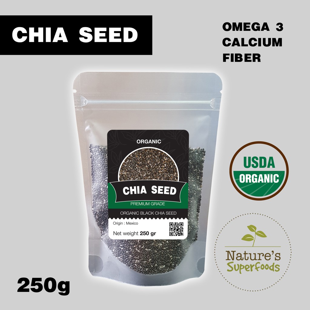 Jual CHIA SEEDS Bahan Pangan Sumber Serat dan Omega 3 Shopee Indonesia
