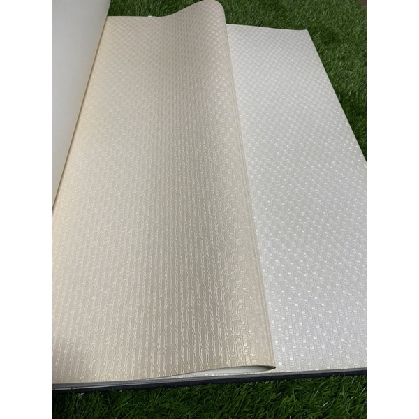 Jual Wallpaper Dinding Polos Tekstur Putih Gading Cream | Shopee Indonesia