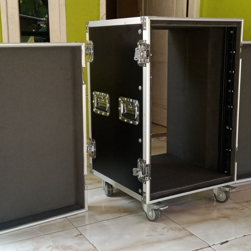 Jual HARDCASE ASESORIS 16U AUDIO RAK SOUND SYSTEM 16U | Shopee Indonesia