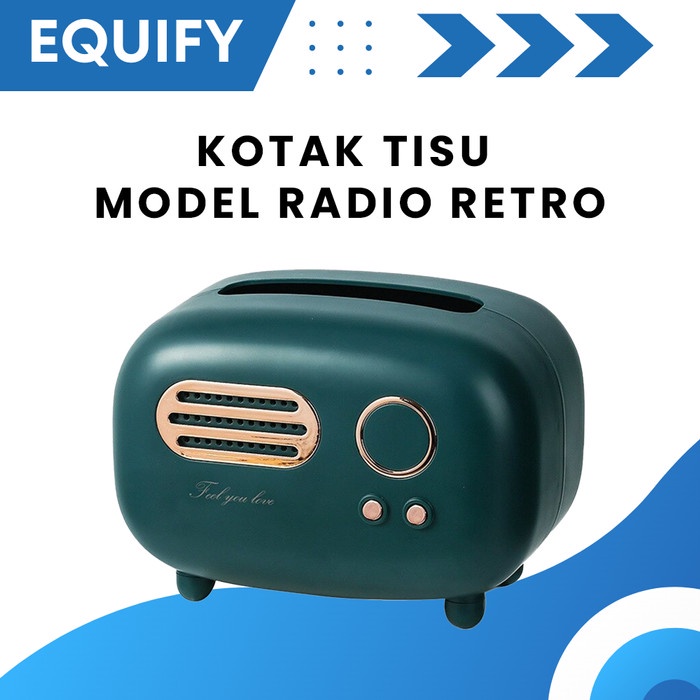 Jual Kotak Tempat Tisu Model Retro Radio Unik Tissue Box Shopee Indonesia