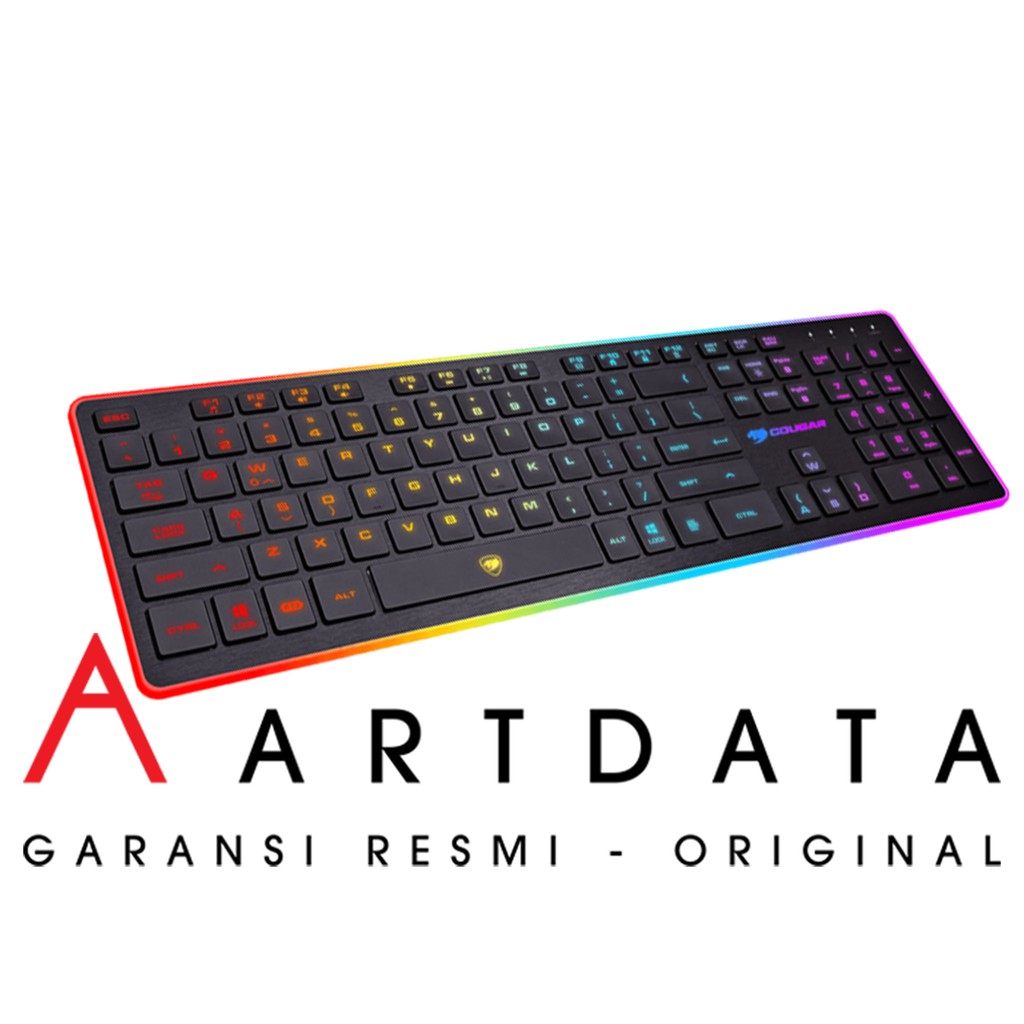 Jual Cougar Gaming Chiclet RGB Keyboard Vantar 8 Colors Backlight