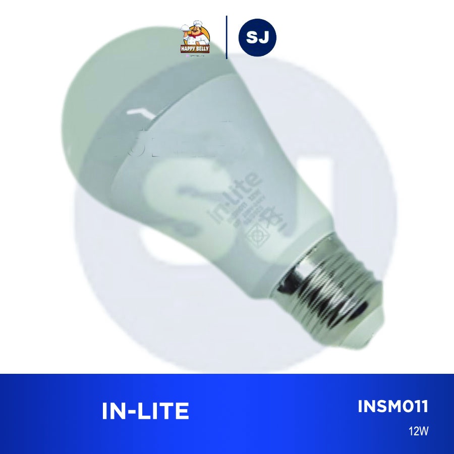 Jual Lampu LED Inlite Sensor Gerak + Cahaya 12 Watt INSM011 | Shopee ...