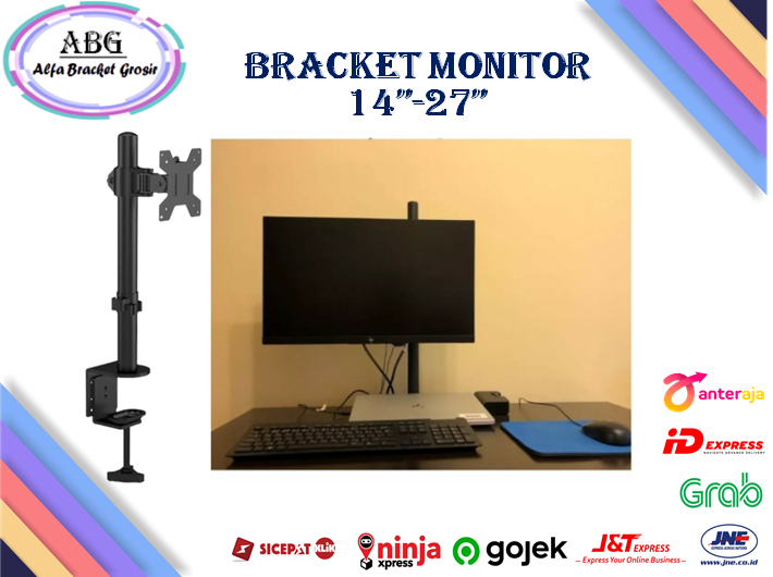 Jual BRACKET MONITOR 14 SAMPAI 27 INCH COCOK UTK SEMUA MONITOR | Shopee ...