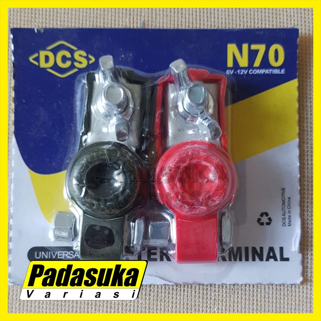Jual Kleman Aki ASTRA Battery Terminal DCS N70 | Shopee Indonesia