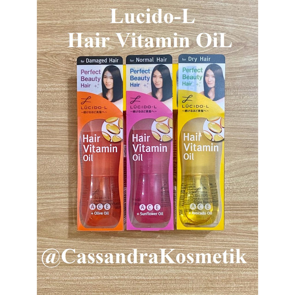 Jual Lucido L Hair Vitamin Oil 50ml All Variant Shopee Indonesia 4004