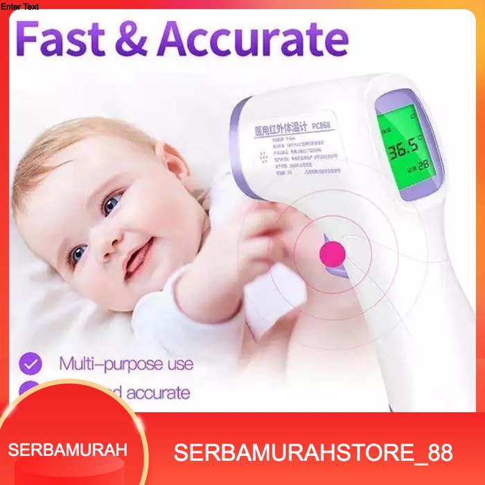 Jual Thermometer Infrared Non Contact Thermo Gun Shopee Indonesia