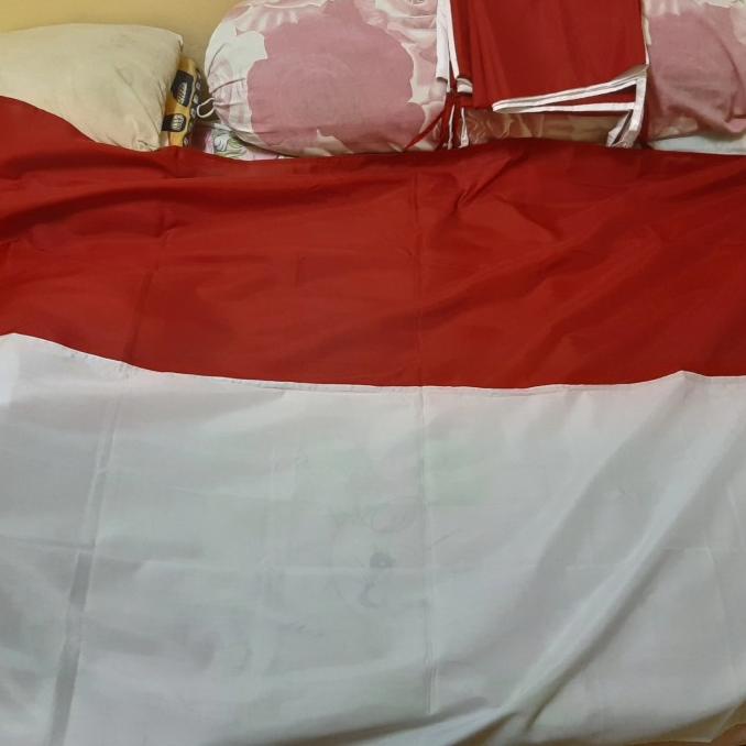 Jual Kualitas Terbaik Bendera Merah Putih Jumbo Kain Tetron Tebal