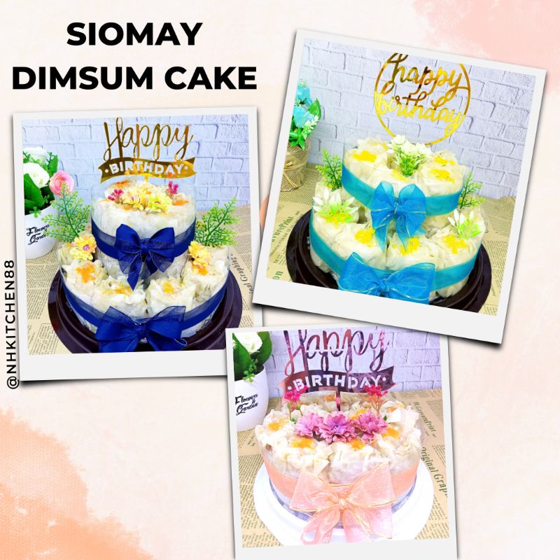 Jual Dimsum Cake Siomay Cake Ulang Tahun Dimsum Birthday Cake