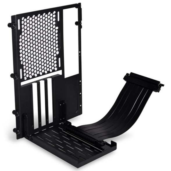 Jual LIAN LI O11DMINI-1 PCIE 4.0 BLACK VERTICAL GPU BRACKET KIT PREMIUM ...