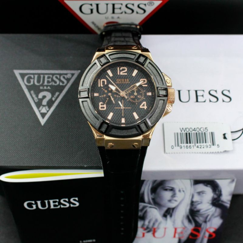 Jual Jam Tangan Pria Guess Rigor W0040G5 Original Shopee Indonesia