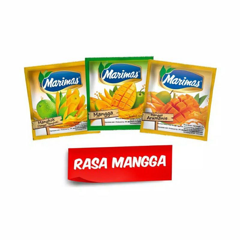 Jual Marimas Rasa Buah 7 gram (1 Renceng isi 10 sachet) | Shopee Indonesia