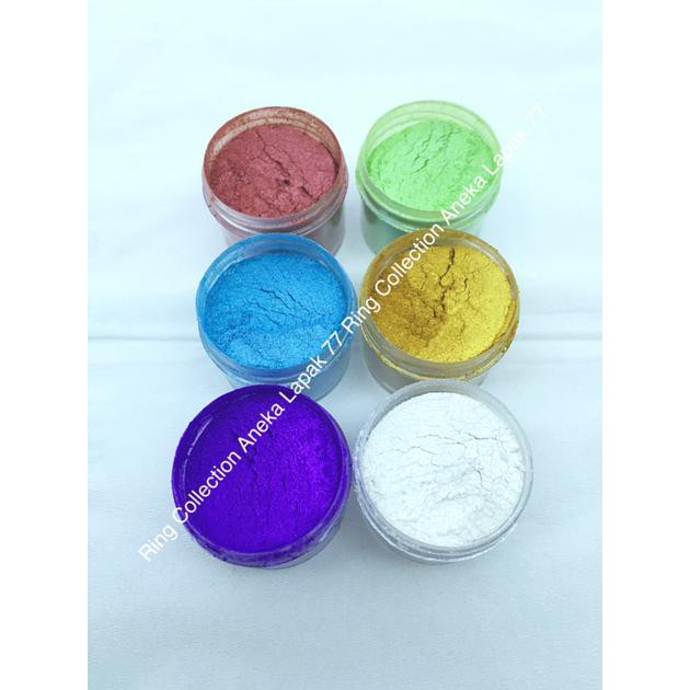 Jual BUBUK METALIC METALIC POWDER - BIRU | Shopee Indonesia