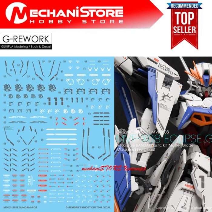 G-REWORK - [MG] RGM-89 Jegan (Water Decal