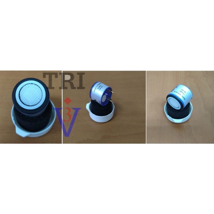 Jual Spare part sensor oxygen multi gas detector microclip xl perbaikan