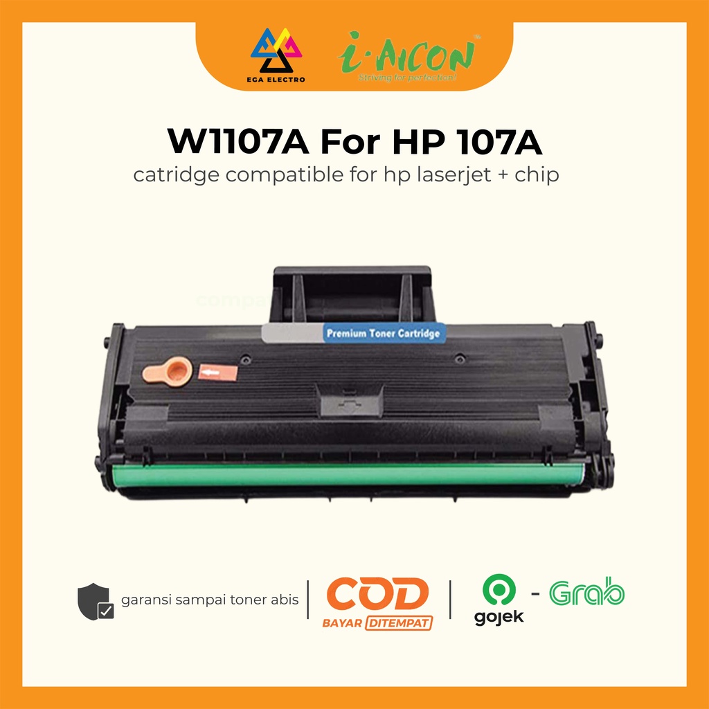 Jual Toner Compatible HP W1107A / 107A / 105A / 106A Tanpa Chip ...