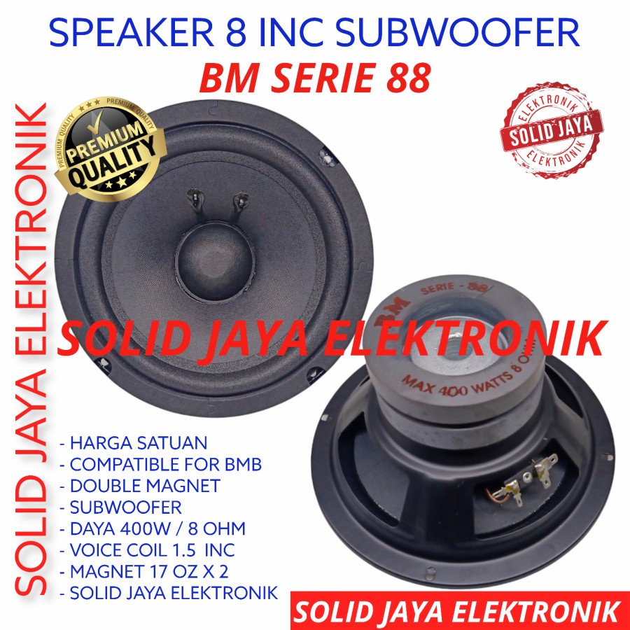 Speaker bass 8 store inch