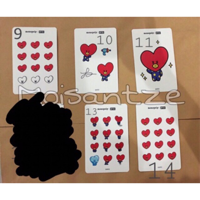 Jual BT21 DECO STICKER OFFICIAL MERCH BTS TATA SHARING SET (READY STOCK ...