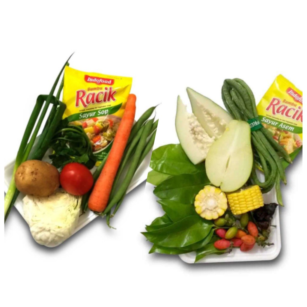 Jual Paket Sayur Sop Segar Sayur Asem Siap Masak Shopee Indonesia