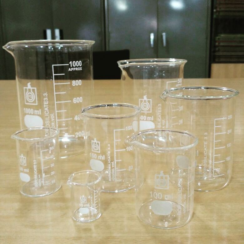 Jual Beaker Glass Gelas Ukur | Shopee Indonesia