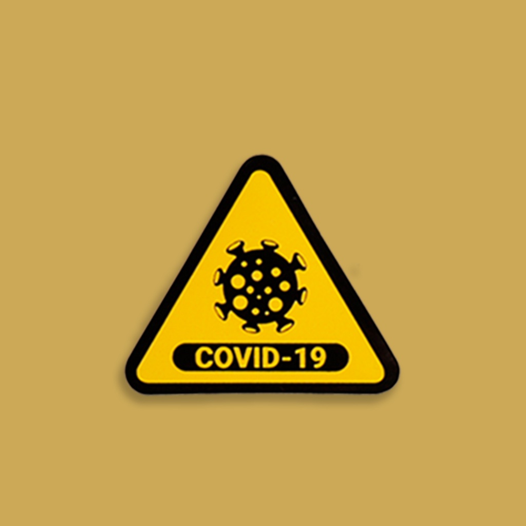 Jual STIKER GRAFTAC - VIRUS COVID19 - STIKER AESTHETIC LAPTOP