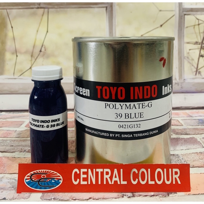 Jual Tinta Toyo Polymate G Blue Tinta Sablon Plastik Gr Shopee Indonesia