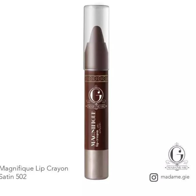 Jual VZC Madame Gie Magnifique Lip Crayon Satin - MakeUp Lipstik (Model