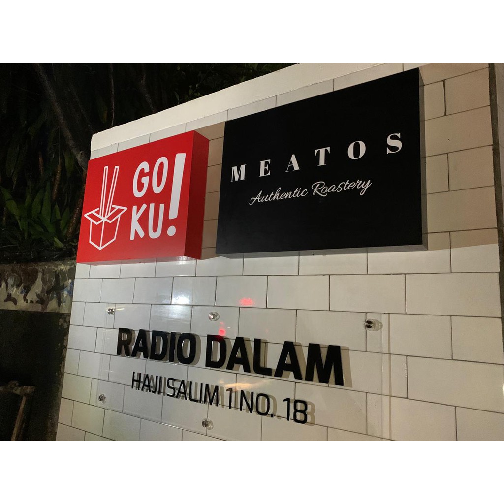 Jual Neon box Custom neon box murah neon box akrilik neon box