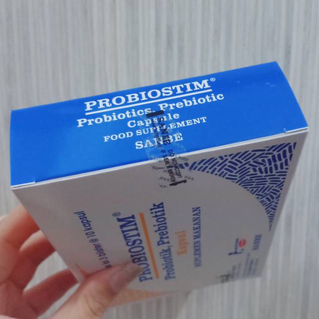 Jual Probiostim (STRIP) Probiotik Prebiotik Kapsul Suplemen Makanan ...