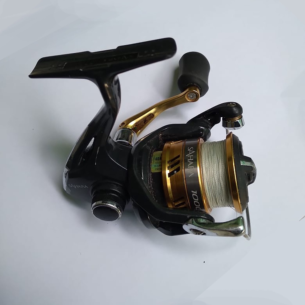 harga reel shimano sahara 1000 They also have a super smooth drag system with Fightin Drag Shimano Sahara 1000 5.0:1 Spinning