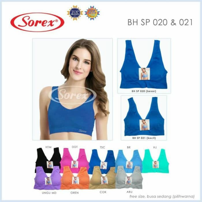 SOREX ASLI BH Senam Olahraga Sports Bra Sorex SP 020 ORI