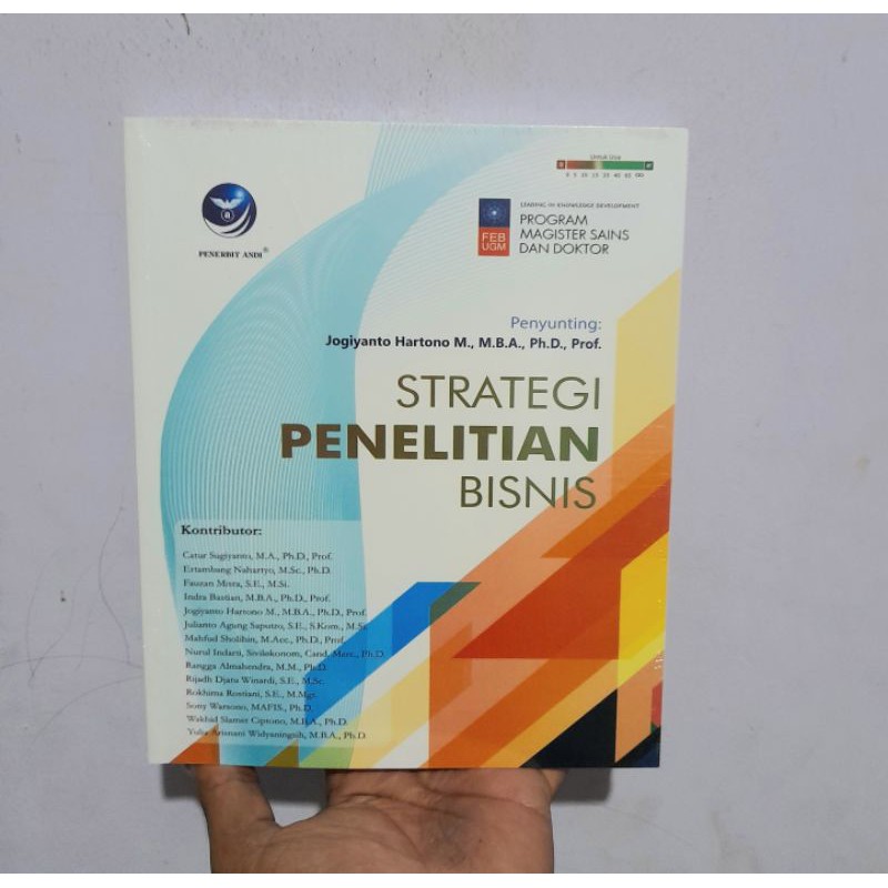 Jual Buku Strategi Penelitian Bisnis Jogiyanto Hartono Original ...