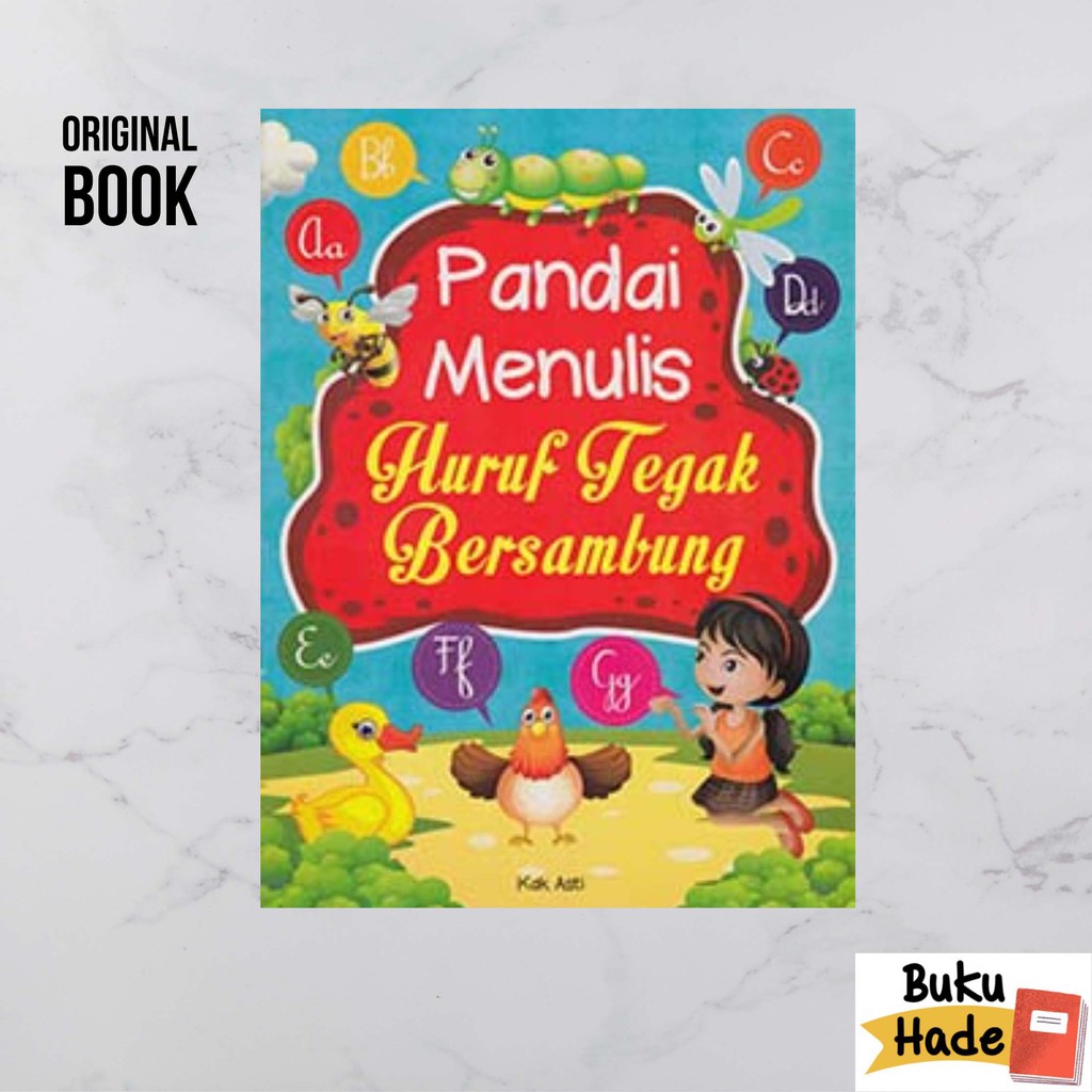 Jual BUKU PANDAI MENULIS HURUF TEGAK BERSAMBUNG | BUKU PAUD & TK ...