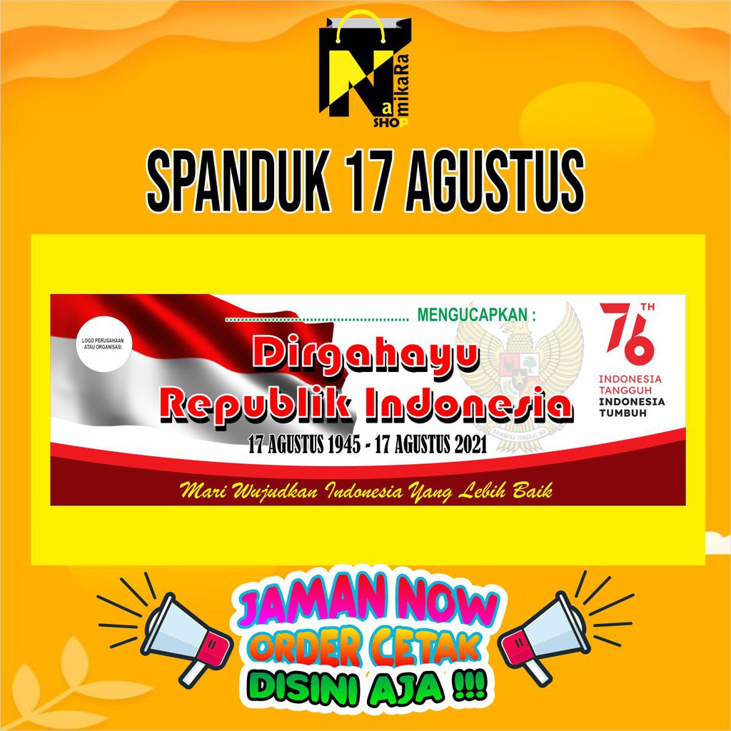 Jual Spanduk Hari Kemerdekaan Ri 300x200 Backdrop Hut Ribanner Dirgahayu Kemerdekaan Ri 9796