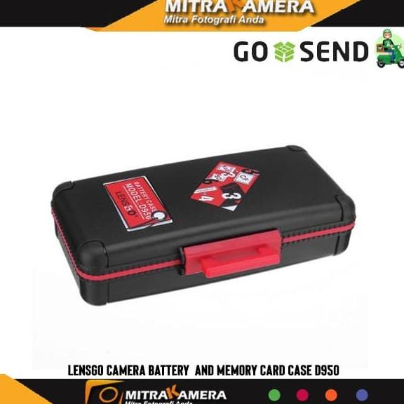 Jual LensGo CAMERA Battery And Memory Card Case D950 Shopee Indonesia