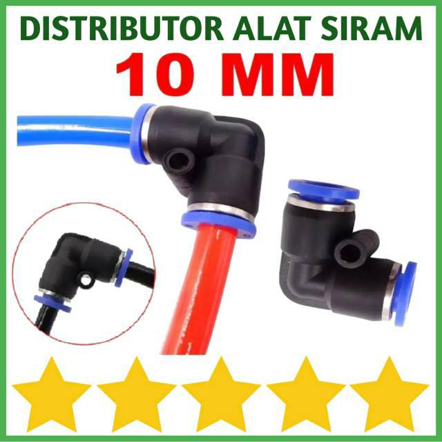 Jual Fitting Slip Lock Elbow Mm Konektor L Pneumatic Selang Pe Pu