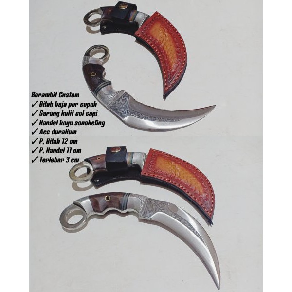 Jual KERAMBIT MERANTAU SILAT KERAMBIT SUPER CUSTOM | Shopee Indonesia