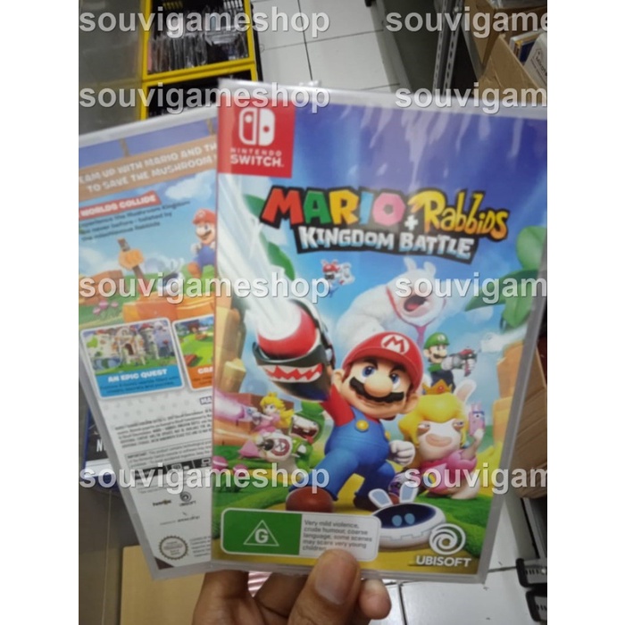 Jual PALING MURAH !! NINTENDO SWITCH MARIO + RABBIDS KINGDOM BATTLE ...