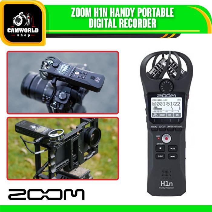 Jual Recorder | Zoom H1N - H1 - H1 N Handy Portable Digital Recorder ...