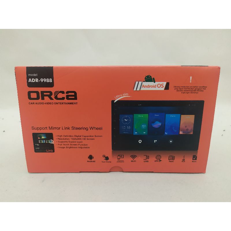 Jual Android Inch Orca Head Unit Android Orca Adr Inch Shopee Indonesia